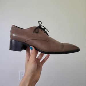 Jil sander loafer derby shoes